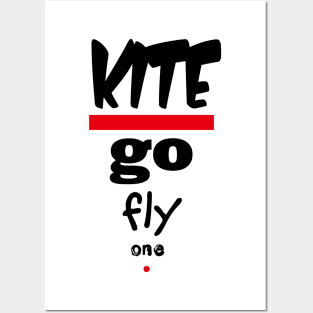 Kite - Go Fly One Polite Insults Posters and Art